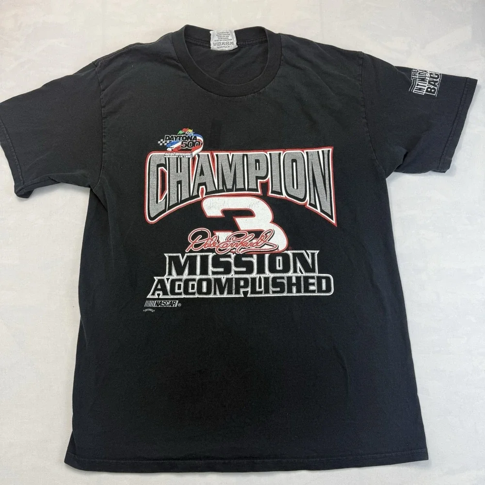 VTG 1998 NASCAR Daytona 500 Champ Dale Earnhardt Sr 50th Anniversary T-Shirt 2xl